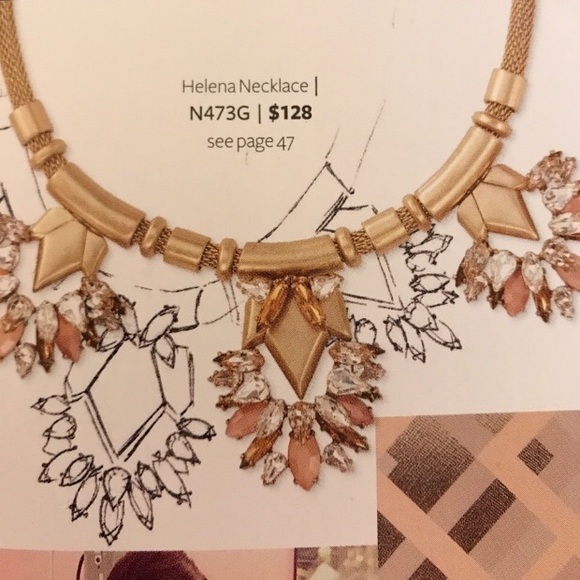 :: Stella & Dot Helena Statement Necklace - Picture 5 of 9